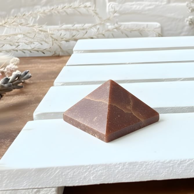 Red Aventurine Pyramid